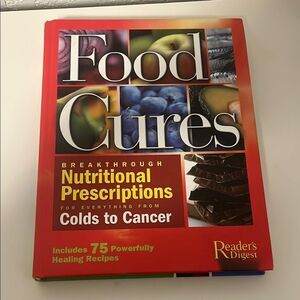 Food Cures Book by Reader's Digest hard cover book